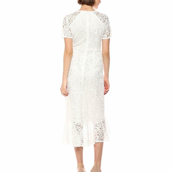 SHOSHANNA IVORY LACE DRESS SIZE 10 - Picture 2 of 5